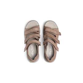 Damesandal med velcro og hælkappe fra New Feet